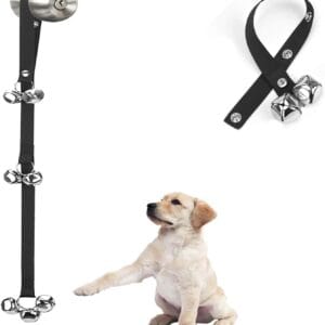 Home upgraded puppy bells dog doorbells for door knob